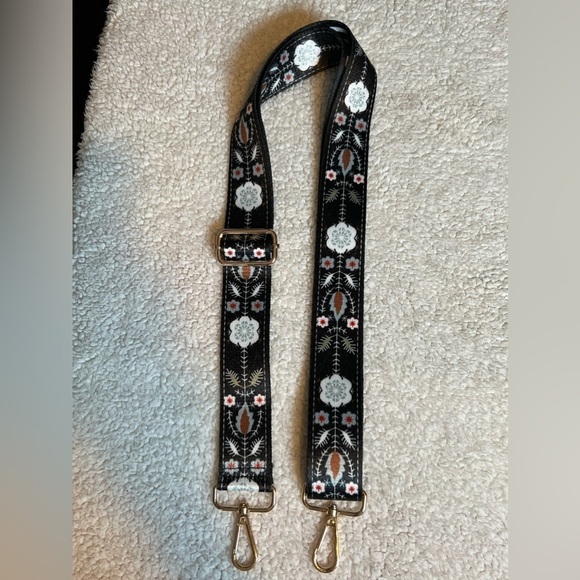 Accessories - Crossbody Strap Accessory Multicolored Black Gray White Orange NEW